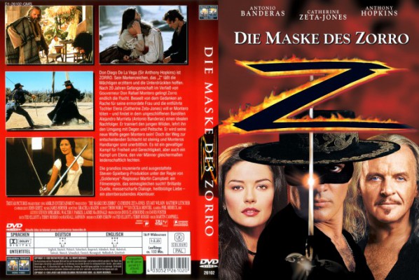 poster Die Maske des Zorro  (1998)